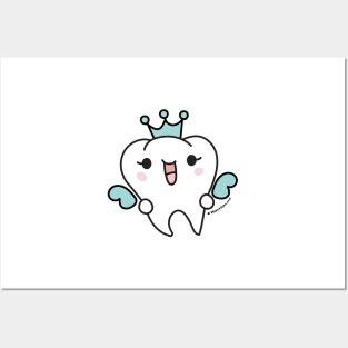 tooth fairy cartoon Posters and Art